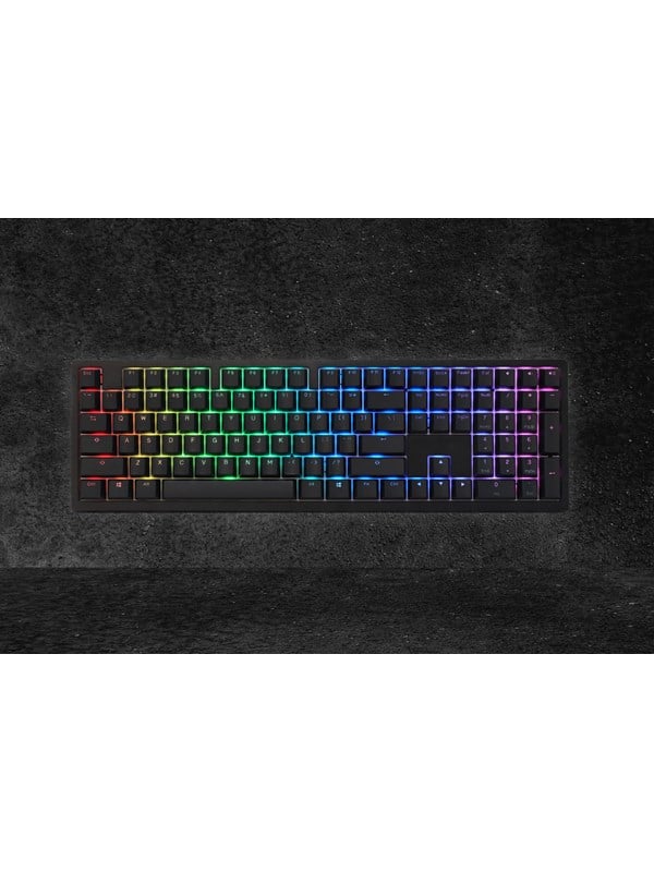 Ducky Zero - Classic - Fullsize - Cherry MX2A Red - RGB - Wireless (Tri-mode) - Gaming Tastatur - Sort