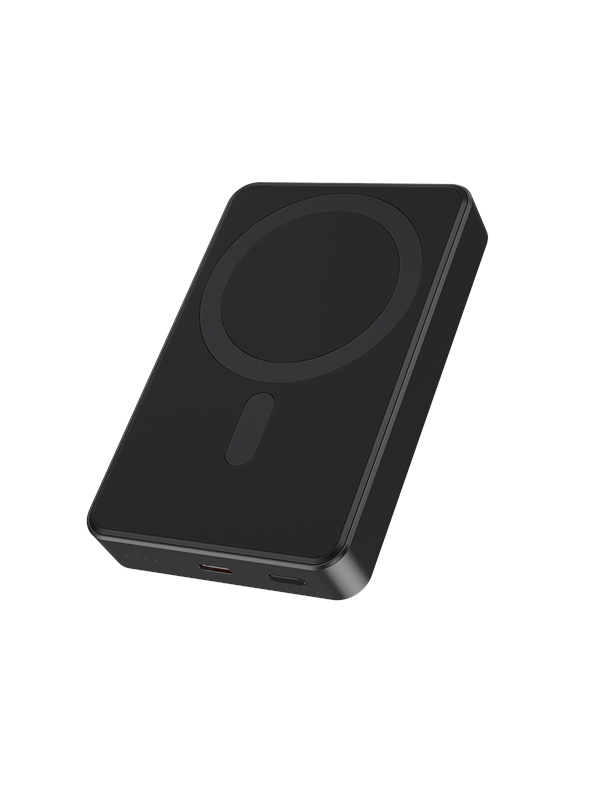 Gembird 15 W Magnetic wireless powerbank Powerbank - Sort - 10000 mAh