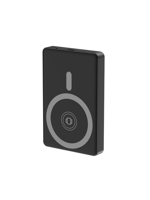 Gembird 15 W Magnetic wireless powerbank with LCD 10000 m Powerbank - Sort - 10000 mAh