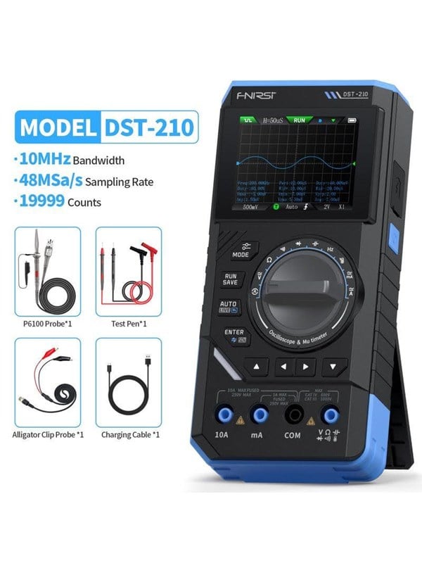 FNIRSI DST-210 oscilloscope billede