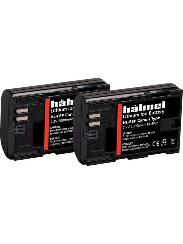 Hahnel H?hnel Battery Canon Hl-e6p / Lp-e6p Twin Pack