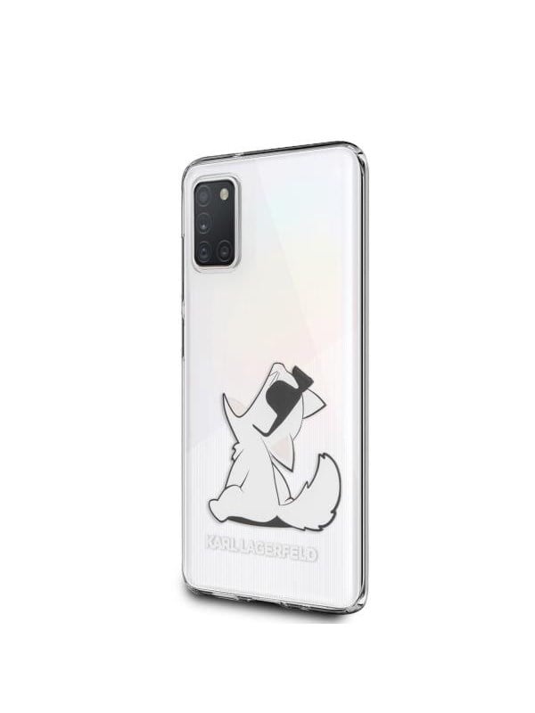 Karl Lagerfeld Choupette Fun Case for Samsung Galaxy A31 - Transparent