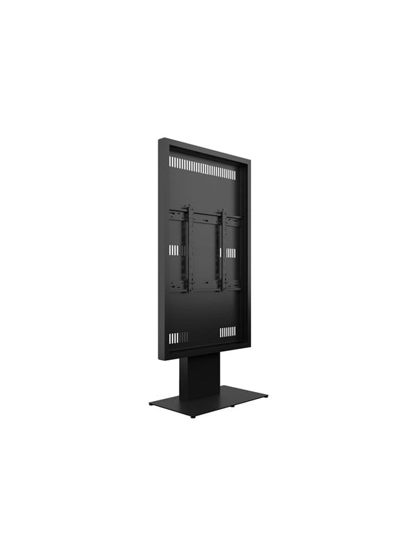 Multibrackets M Pro Series stand - kiosk style slim - for LCD display / touchscreen - enclosure - black - Maks 100 kg - Maks størrelse 85"