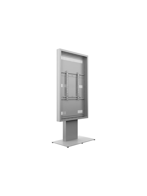 Multibrackets M Pro Series enclosure - kiosk style - for LCD display / touchscreen - white - Maks 50 kg - Maks størrelse 75"