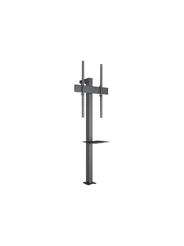 Multibrackets M Column Pro stand - for LCD display - fixed - black - Maks 50 kg - Maks størrelse 98"