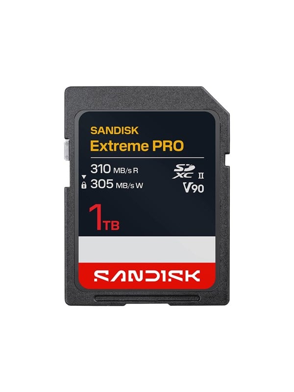 SANDISK Extreme PRO - flash memory card - 1 TB - SDXC UHS-II