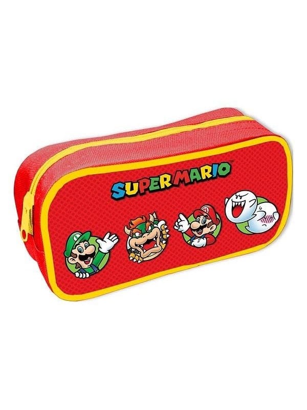 Pyramid Super Mario (Character Circles) Pencil Case billede