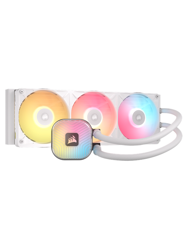 CORSAIR iCUE LINK TITAN II 360 RX RGB White 360mm Radiator Liquid CPU Cooler