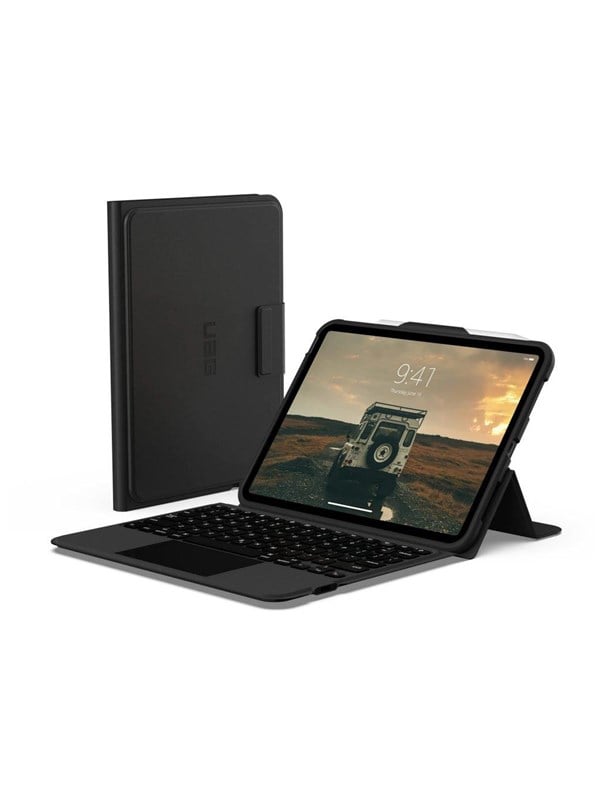 UAG Integrated Bluetooth Keyboard With Trackpad Case Nordic Layout for iPad 11'' 10th Gen - Black billede