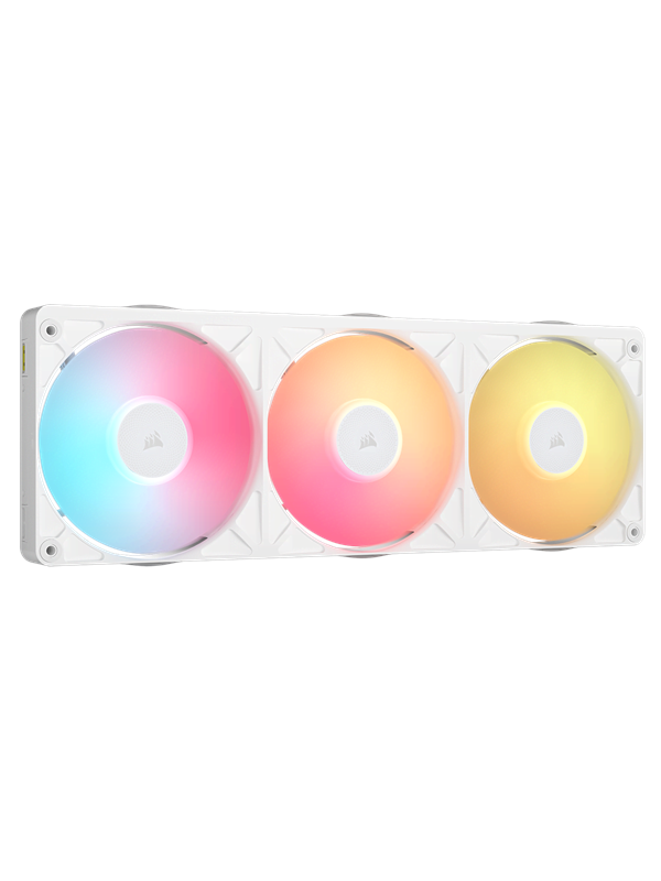 CORSAIR RX II RGB Series iCUE LINK RX360 II Unified Frame RGB White 360mm RGB Fan Triple Fan