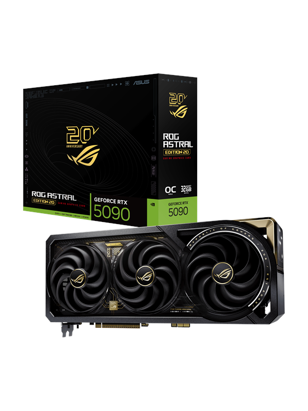 ASUS GeForce RTX 5090 ROG Astral 20th Edition - 32GB GDDR7 RAM - Grafikkort
