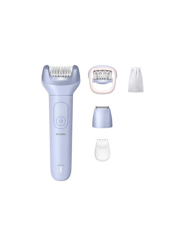 Philips PHILIPS 8000 series epilator til våd og tør epilering (5 tilbehør) blå BRE711/00 (8720689042185)