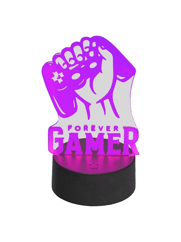 MECHARITE - 3D Lampe - FOREVER GAMER - GEEKD.dk