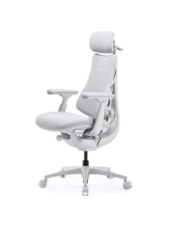LiberNovo Omni Pro Dynamic Ergonomic Chair Gamer Stol - Hvid