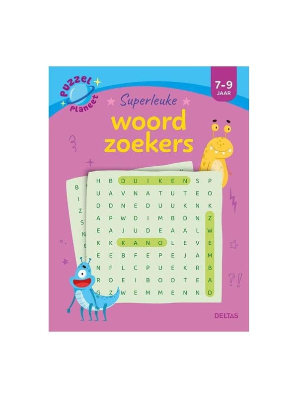 Puzzle Planet - Super Fun Word Search Games for 7-9 Years - Børnebog - Pocketbog