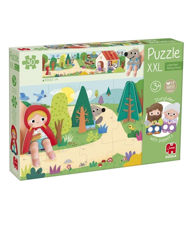 Jumbo Goula XXL Puzzle Little Red Riding Hood 30 pcs. 3D Puslespil