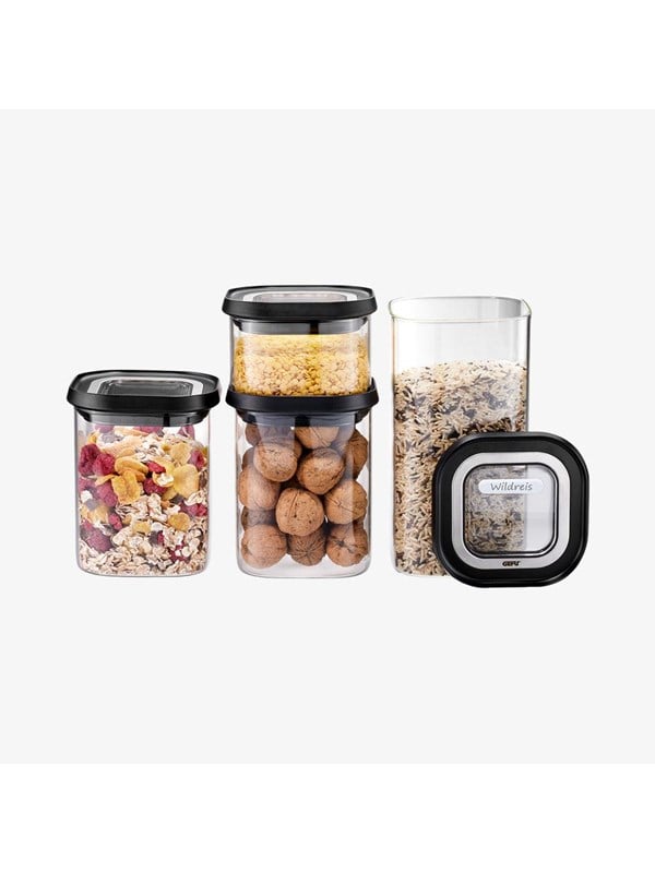 Opbevaringsglas sæt - GEFU PANTRY, 4 stk.