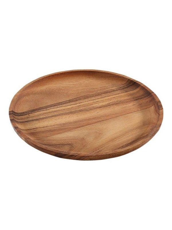 Zassenhaus Snackteller, Serveringsskål, Træ, Træ, Rund, 30 cm, 20 mm