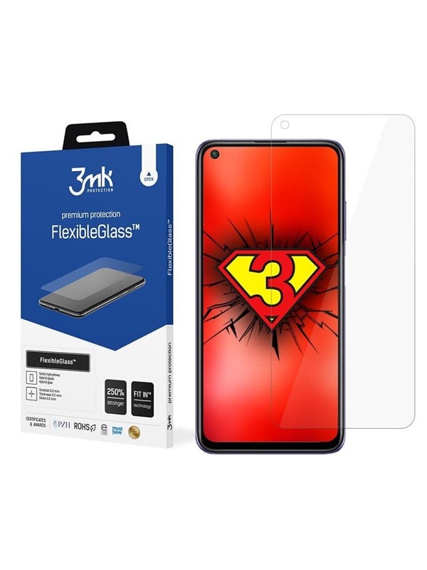 3mk FlexibleGlass™ Hybrid Glass on Xiaomi Redmi Note 9T 5G