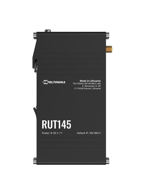 Teltonika RUT145 Industrial RS485 Router (RUT145000000 / Standard package) - Wireless router N Standard - 802.11n