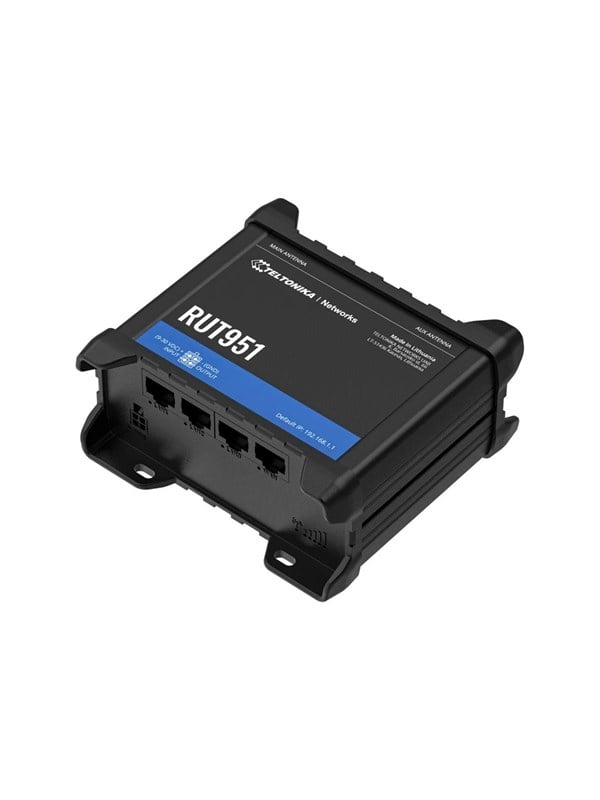 Teltonika RUT951 - wireless router - WWAN - Wi-Fi LTE - 3G 4G - DIN rail mountable surface-mountable wall-mountable - Wireless router LTE