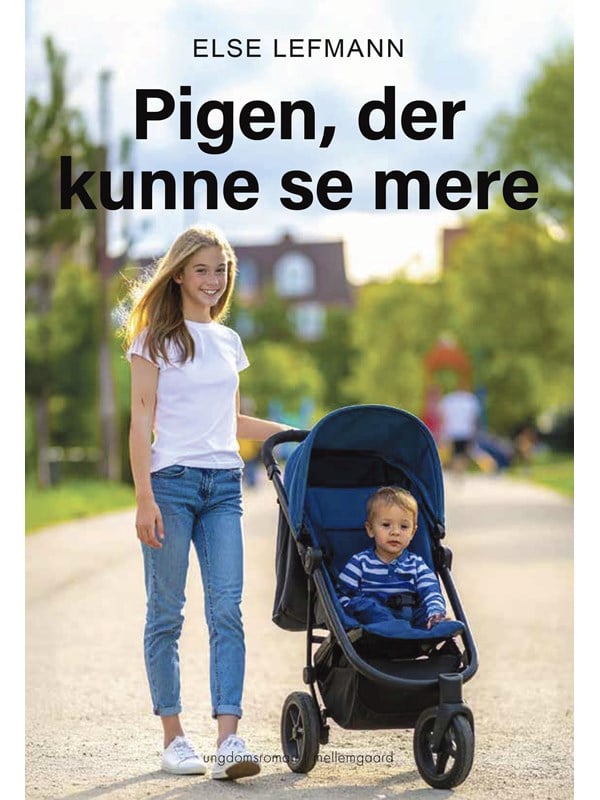 Pigen der kunne se mere - Ungdomsbog - Hæftet