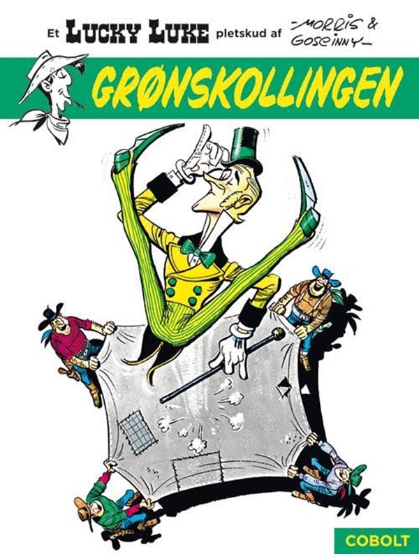 Lucky Luke: Grønskollingen - et Lucky Luke-pletsku - Tegneserier - Hardcover