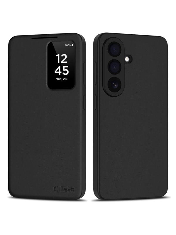 Tech-Protect Smart Wallet Case for Samsung Galaxy S26+ - Black