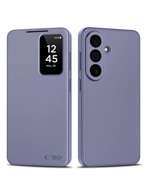 Tech-Protect Smart Wallet Case for Samsung Galaxy S26+ - Purple