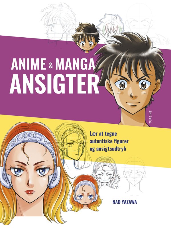 Anime- og manga- ansigter - Hobby - hardback
