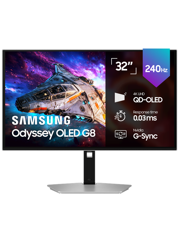 32" Samsung Odyssey OLED G8 G80SH | 3840 x 2160 | 240 Hz | OLED