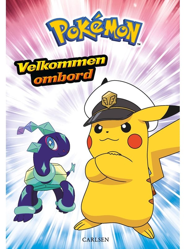 Læs med Pokémon - Velkommen ombord - Børnebog - Hardcover