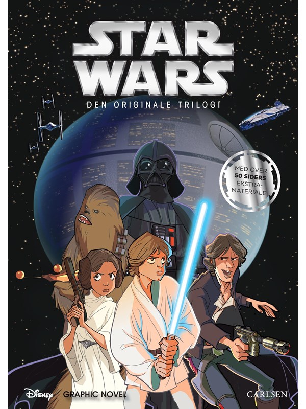 Star Wars: Den originale trilogi - graphic novel - Børnebog - Hæfte