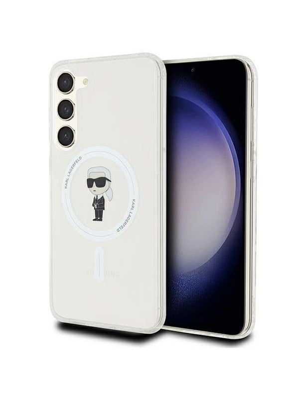 Karl Lagerfeld IML Ikonik MagSafe case for Samsung Galaxy S24+ - transparent