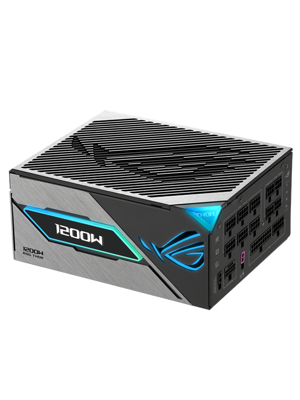 ASUS ROG THOR 1200W Platinum III (ROG Equalizer) Strømforsyning - 1200 Watt - ATX 3.1 - 80 Plus Platinum certified
