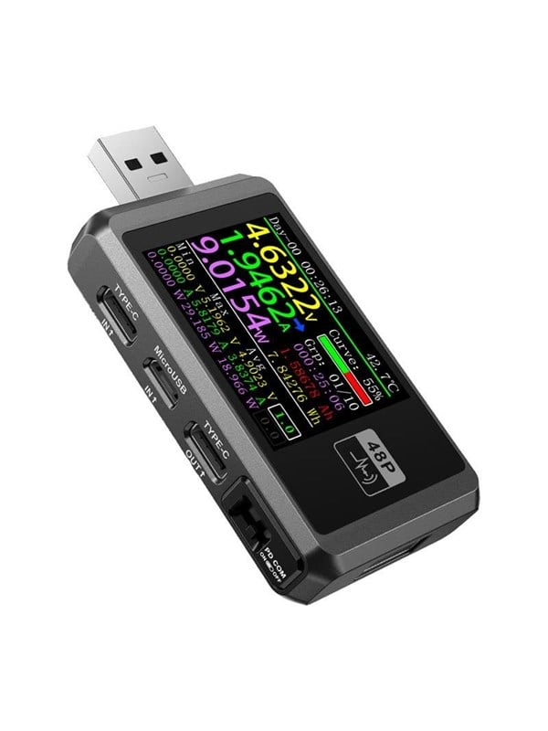FNIRSI FNB48P USB Port Tester Black billede