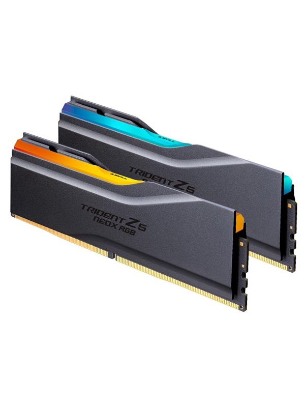 G.Skill Trident Z5 NeoX RGB DDR5-6000 - 32GB - CL30 - Dual Channel (2 pcs) - AMD EXPO ULL - Sort med RGB