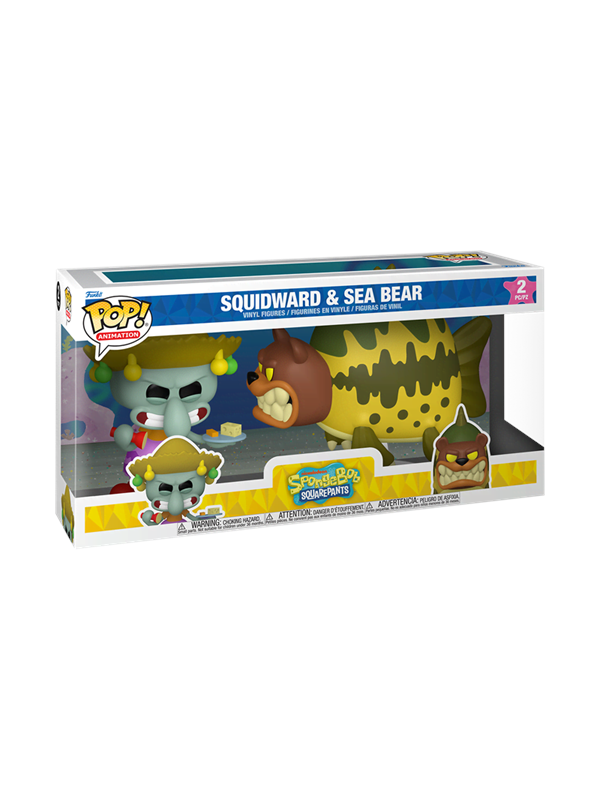 Funko! - Funko POP 2PK SB SP S5 Squidward & Sea Bear 2PK - Figur