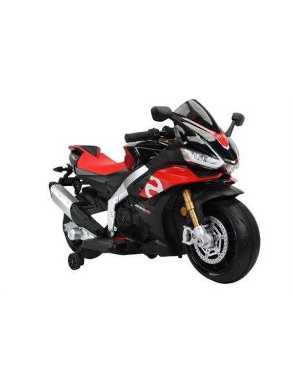 Aprilia RS V4 MC Ride-On Motorcycle 2x12V - Black billede