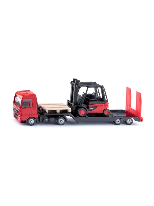 SIKU 1:87 MAN truck with Linde forklift
