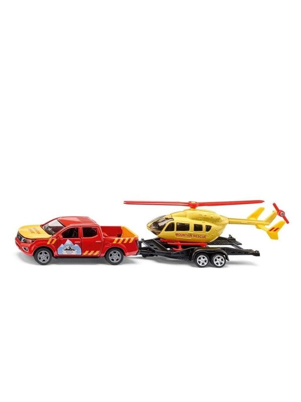 Siku Nissan Navara med Helikopter Modelsæt - 1:50, 3+år
