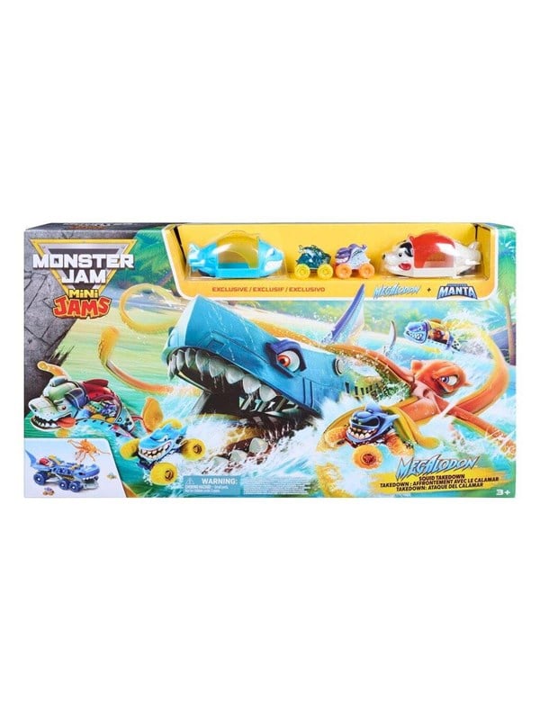 Monster Jam Mini Jams Megalodon Carrier