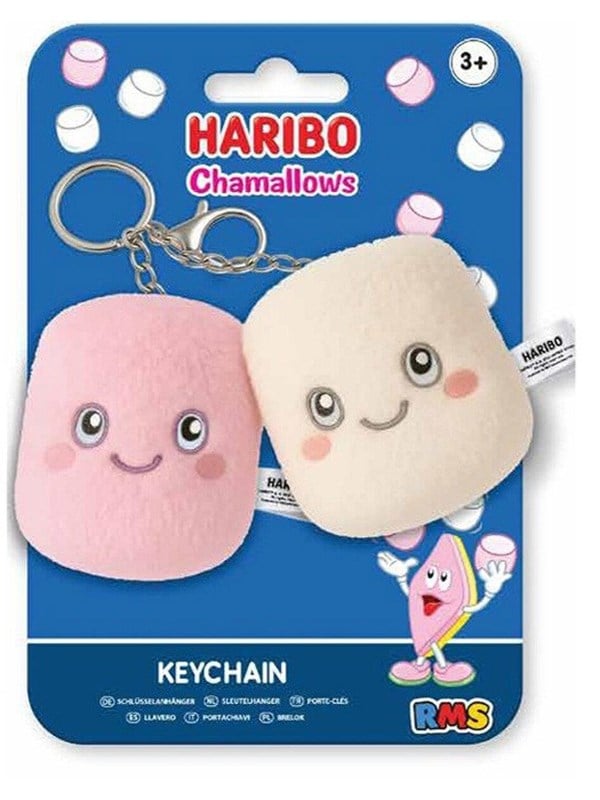 HARIBO Marshmallow Plush Keychain - 6Cm