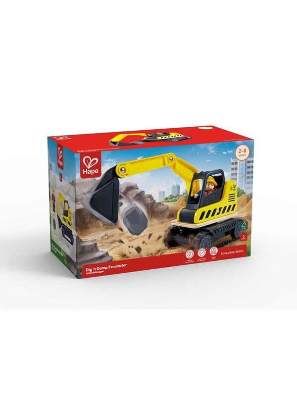 Hape Dig N' Dump Excavator