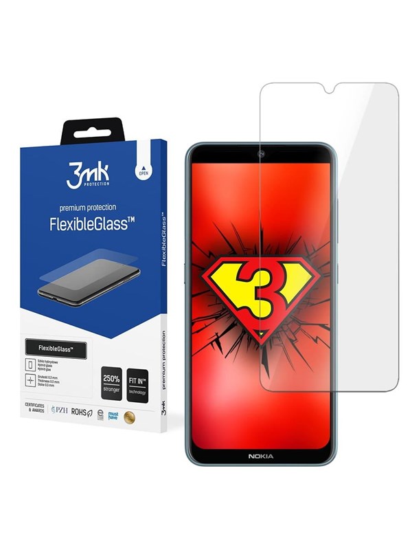3mk FlexibleGlass™ Hybrid Glass for Nokia 7.2