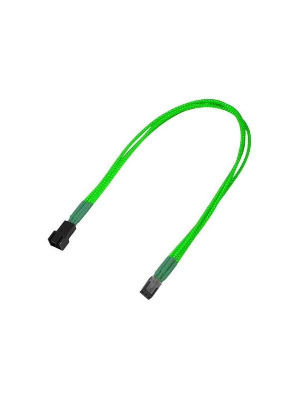 Nanoxia - fan power extension cable - 3 PIN internal power to 3 PIN internal power - 30 cm