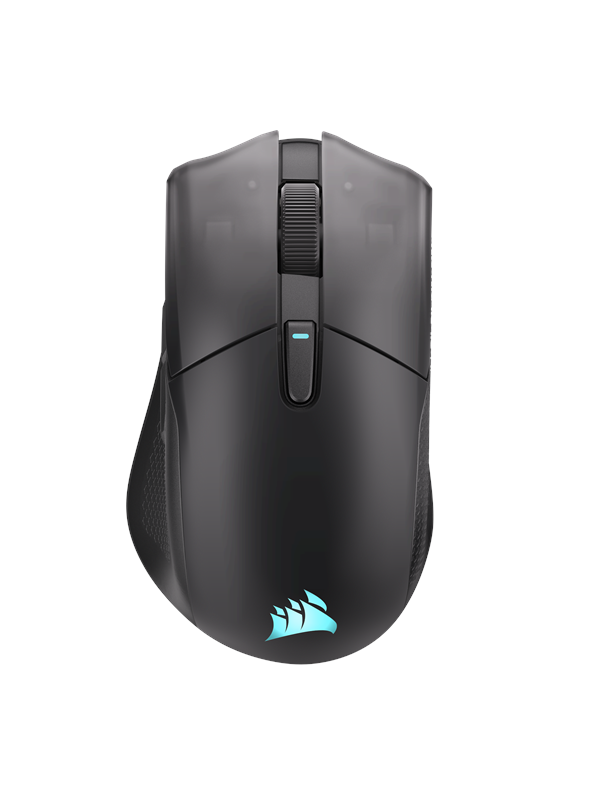 Corsair HAPROON v2 WIRELESS - Gaming Mus - Optisk - 6 knapper - Sort