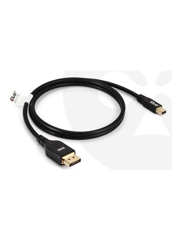 Club 3D CAC-1116 - DisplayPort cable - Mini DisplayPort to DisplayPort - 1 m billede