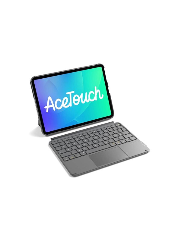 Inateck KB04122 - iPad 11" Keyboard Case | Detachable | Trackpad | Gray - Tastatur - Grå