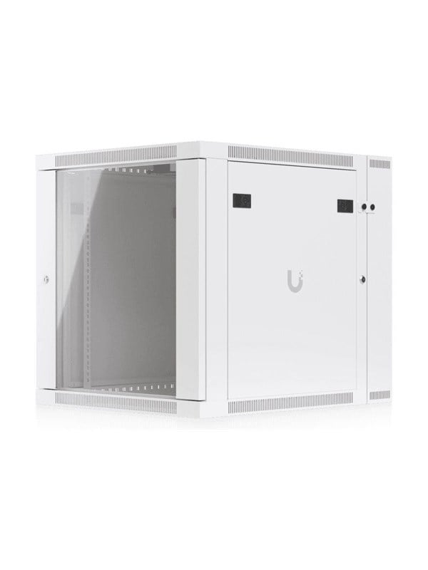 Ubiquiti UniFi - Kabinet - med 2 køleblæsere - vægmonterbar - hvid - 12U